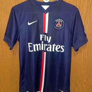 Nike Dri-FIT 2014/15 Paris Saint Germain Soccer Jersey- Zlatan Ibrahimovic #10